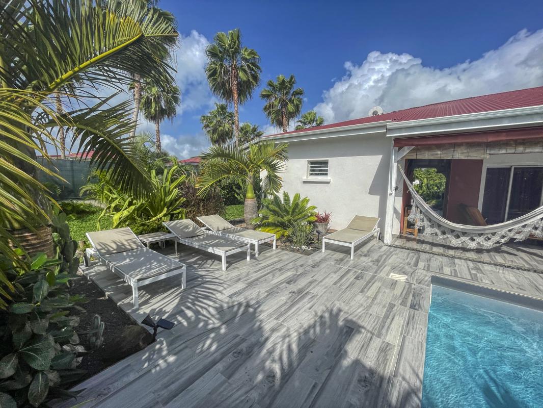 Location villa avec piscine Saint François Guadeloupe_ Terrasse - 8